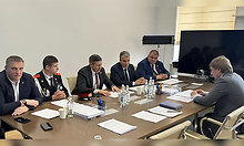 Рабочая встреча врио Губернатора Брянской области Егора Ковальчука и&nbsp;руководителя Росмолодежи Григория Гурова