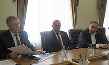 Состоялась рабочая встреча Губернатора с&nbsp;руководством Минского моторного завода