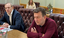 Состоялась рабочая встреча Губернатора Александра Богомаза с&nbsp;руководителем АПХ &laquo;Мираторг&raquo; Виктором Линником