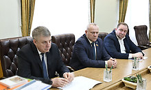 Рабочая встреча Губернатора Брянской области Александра Богомаза с&nbsp;президентом АО &laquo;Завод &laquo;Снежеть&raquo; Виталием Явельским
